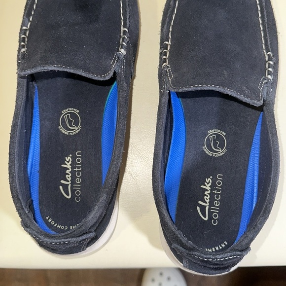 Clark’s all suede loafers size 8 1/2 - Picture 4 of 8